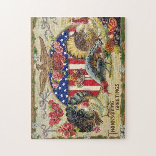 Thanksgiving Legpuzzel (Verticaal)