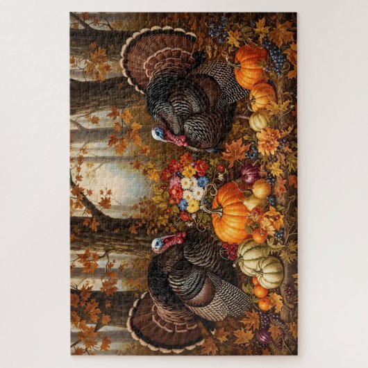 Thanksgiving Legpuzzel (Verticaal)