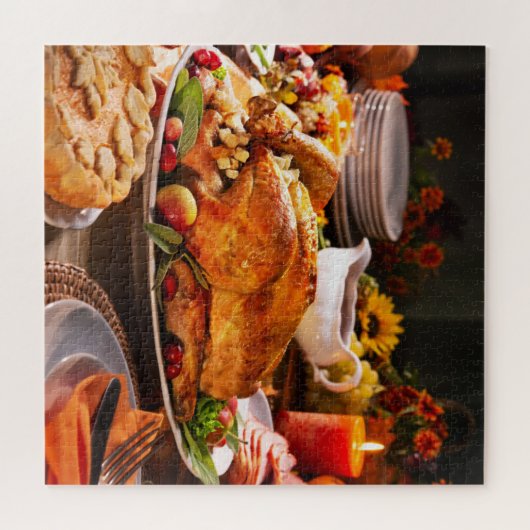 Thanksgiving Legpuzzel (Horizontaal)