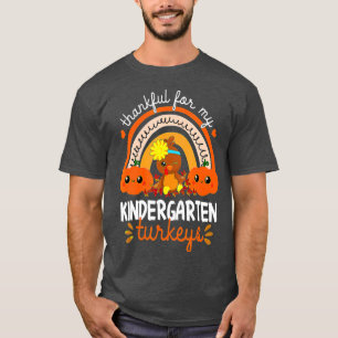Thanksgiving leraar bedankt voor mijn kindertuin t-shirt