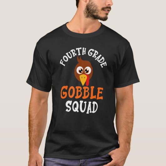 Thanksgiving leraar Kinderen T-shirt (Voorkant)
