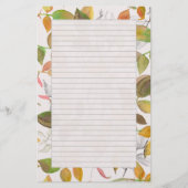 Thanksgiving letters Herfstbladeren herfstkleuren Briefpapier (Voorkant)