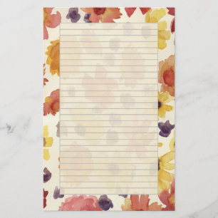 Thanksgiving letters Herfstbloemen herfstkleuren Briefpapier