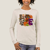 Thanksgiving levende sublimatie Tri-Blend shirt (Voorkant)