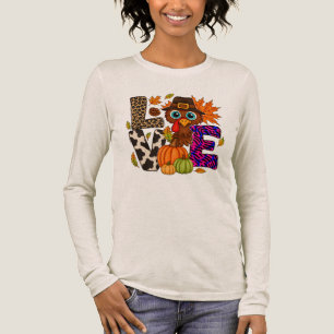 Thanksgiving levende sublimatie Tri-Blend shirt