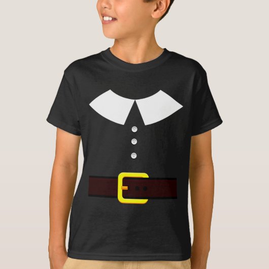 Thanksgiving Lgrim Shirt - New World Lgrim Costume (Voorkant)