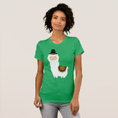 Thanksgiving Llama T-shirt (Voorkant volledig)