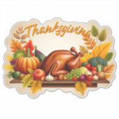 Thanksgiving logo sticker (Voorkant)