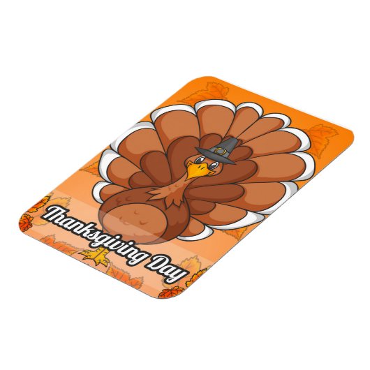 Thanksgiving Magnet Magneet (Linkerzijde)