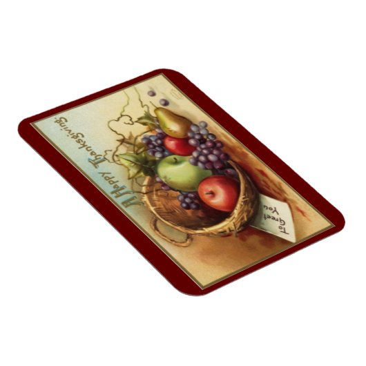  Thanksgiving mand van fruit Magneet (Rechterzijde)