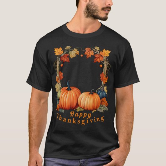 Thanksgiving Mannen T-shirt (Voorkant)