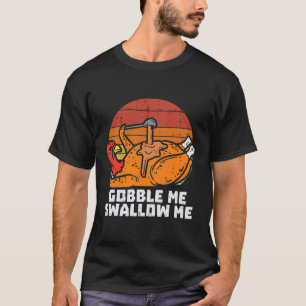 Thanksgiving Mannen voor gaffelkabelslikken T-shirt