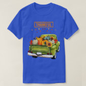 Thanksgiving Mannen WL: dankbare grateful Blessed  T-shirt (Design voorkant)