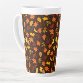 Thanksgiving Maple Fall Pattern Latte Mok (Linkerhoek)