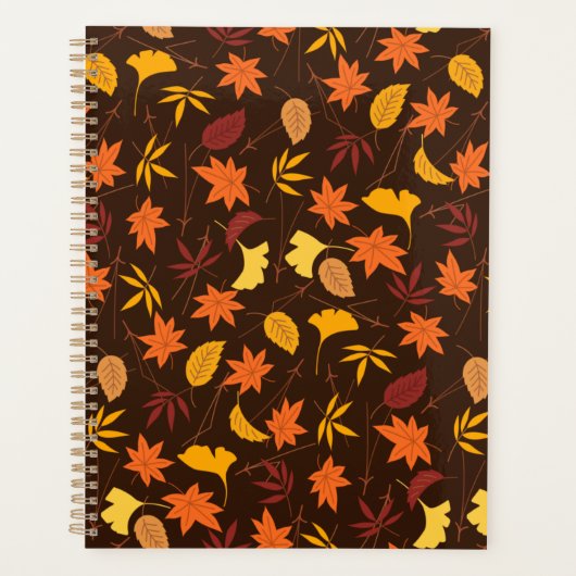 Thanksgiving Maple Fall Pattern Planner (Voorkant)
