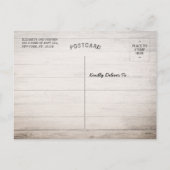 Thanksgiving Maple laat Turkije Hood String Light Feestdagenkaart (Achterkant)