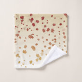 Thanksgiving Maple Leaves Bad Handdoek (Wasdoekje)