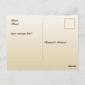 Thanksgiving Maple Leaves Briefkaart (Achterkant)