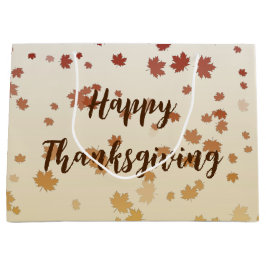 Thanksgiving Maple Leaves Groot Cadeauzakje