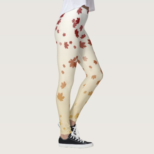 Thanksgiving Maple Leaves Leggings (Rechts)