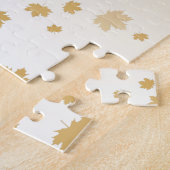 Thanksgiving Maple Leaves Legpuzzel (Zijkant)