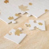 Thanksgiving Maple Leaves Legpuzzel (Zijkant)