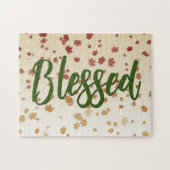 Thanksgiving Maple Leaves Legpuzzel (Horizontaal)