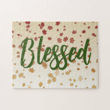 Thanksgiving Maple Leaves