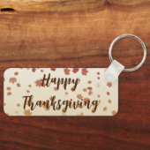 Thanksgiving Maple Leaves Sleutelhanger (Voorkant)