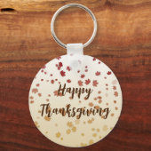 Thanksgiving Maple Leaves Sleutelhanger (Voorkant)