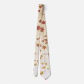 Thanksgiving Maple Leaves Stropdas (Achterkant)