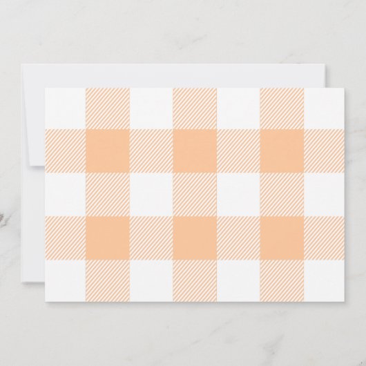 Thanksgiving Maple verliest Oranje flatel Kaart (Achterkant)