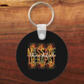 Thanksgiving Massage Th Sleutelhanger (Voorkant)