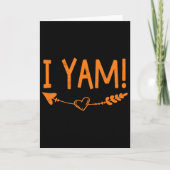 Thanksgiving Matching Couple She's My Sweet Potato Kaart (Voorkant)