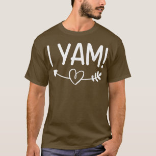 Thanksgiving Matching Couples Ze is mijn zoete aar T-shirt