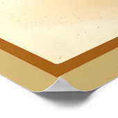 Thanksgiving Meisje, Pompoen, Turkije Kaart Poster (Hoek)