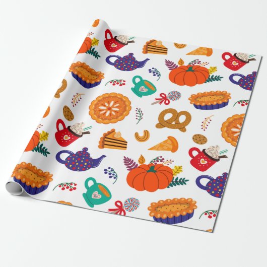Thanksgiving Meme | Alles bedanken Cadeaupapier (Uitgerold)