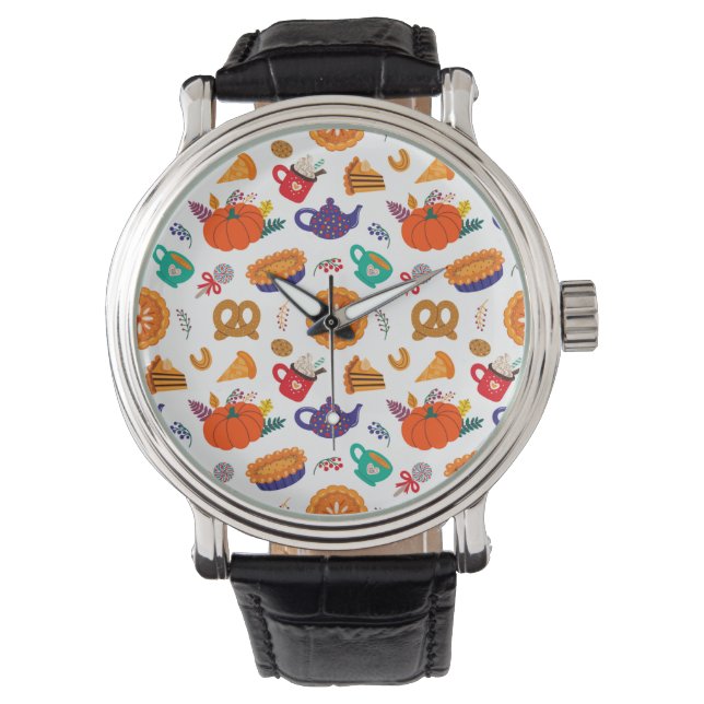Thanksgiving Meme | Alles bedanken Horloge (Voorkant)