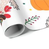 Thanksgiving Meme I Am Happy Because I Am Grateful Cadeaupapier (Rol Hoek)