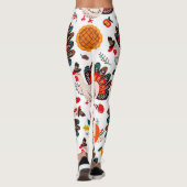 Thanksgiving Meme | Thanksgiving is de maaltijd Leggings (Achterkant)