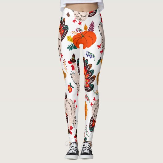 Thanksgiving Meme | Thanksgiving is de maaltijd Leggings (Voorkant)