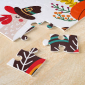 Thanksgiving Meme | Thanksgiving is de maaltijd Legpuzzel (Zijkant)