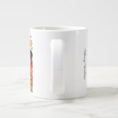 Thanksgiving met dankbaarheidscitaten grote koffiekop (Achterkant)