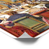 Thanksgiving met Dogs o.b.a. "Dogs Dinner Party" Poster (Hoek)