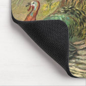  Thanksgiving met kalkoenen en pelgrims Muismat (Hoek)