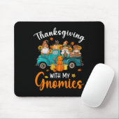Thanksgiving met mijn gnomen Gnomes Friends Happy Muismat (Met muis)