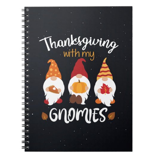 Thanksgiving met mijn gnomen notitieboek (Voorkant)
