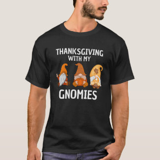 Thanksgiving met mijn gnomen t-shirt