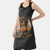 Thanksgiving met mijn Herfst najaar gnoom Schort (Insitu)