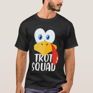 Thanksgiving met Turks trottoorplein T-shirt